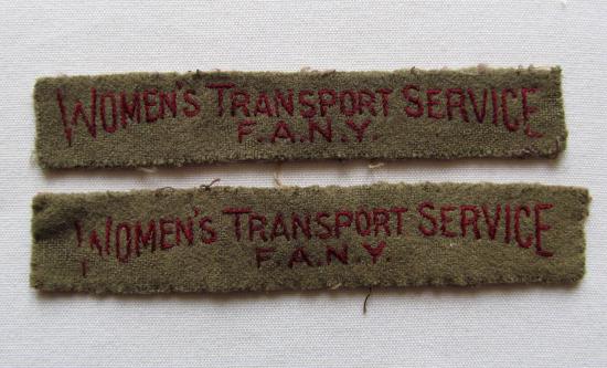 Women's Transport Service (FANY) post 1933